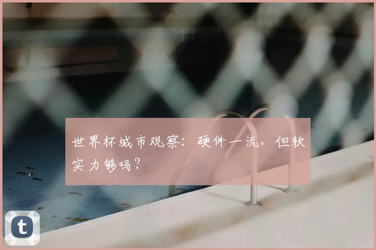 世界杯城市观察：硬件一流，但软实力够吗？